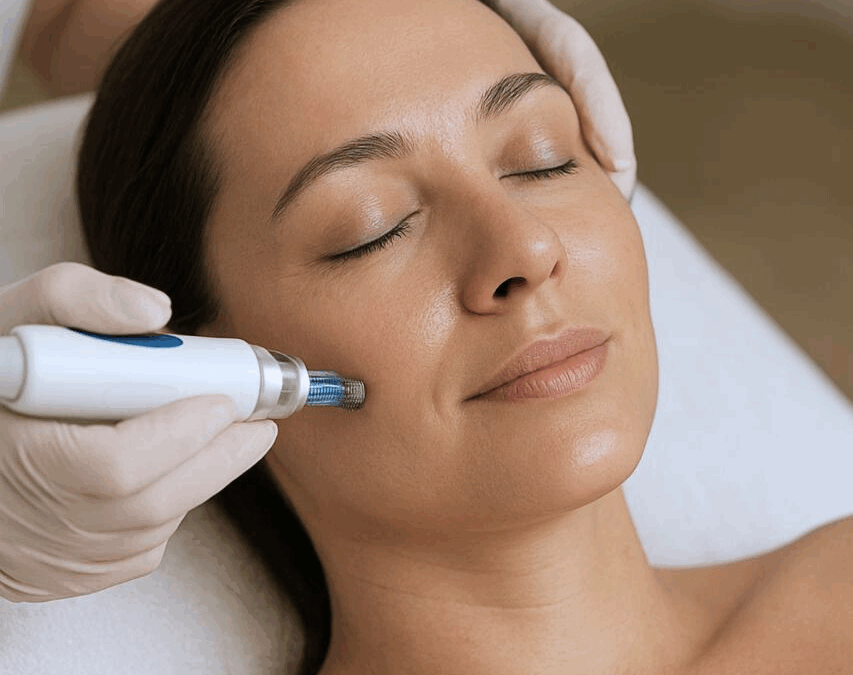 Limpieza facial con Dermapen y Acido Hialuronico